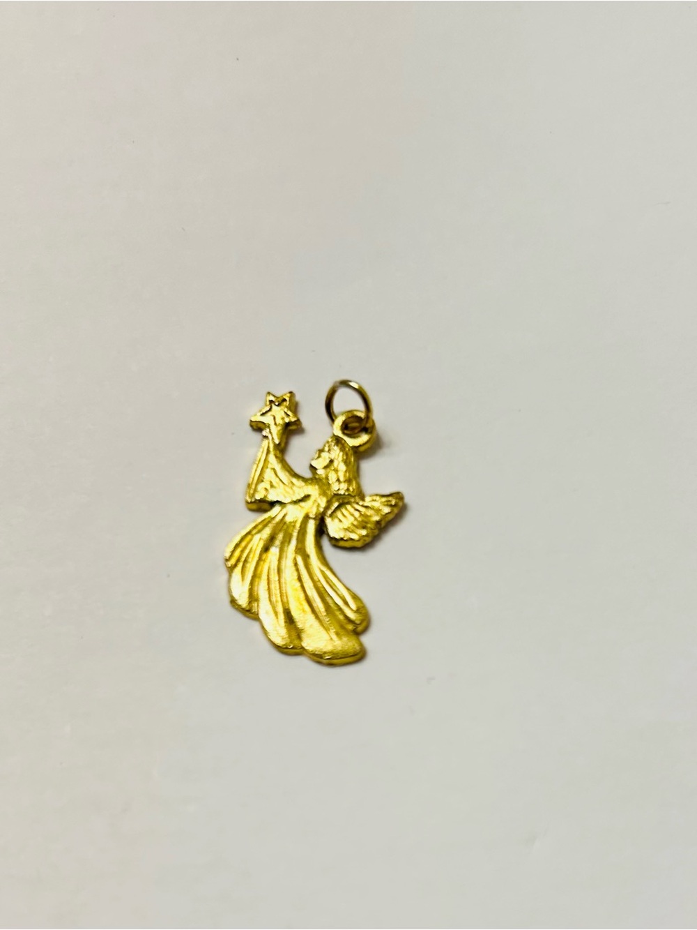 Gold Tone Angel Charm